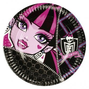 Тарелки Monster High 8 шт