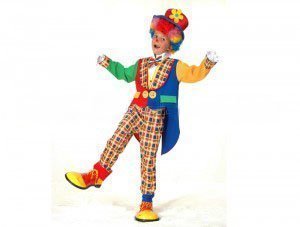 Костюм детский Веселого Клоуна размер 110-120