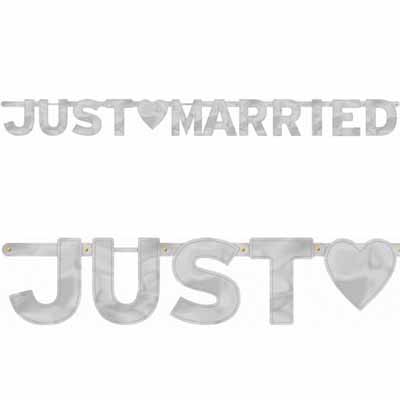Гирлянда-буквы Just Married