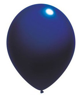 Воздушный шар пастель синий 12"