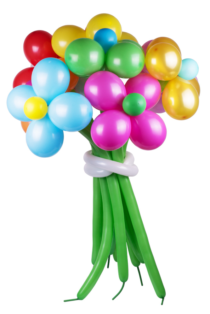 Як зробити своїми руками оригінальний букет з повітряних кульок: інструкції та поради - фото 4 | 4Party