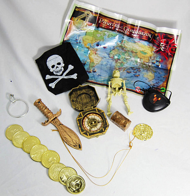 Набор пирата 8 предметов