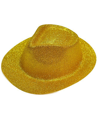 Шляпа детская Мафия (золото)