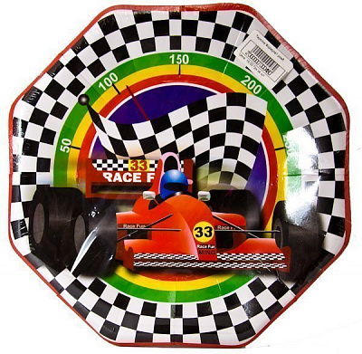 Тарелка Формула1 ромб