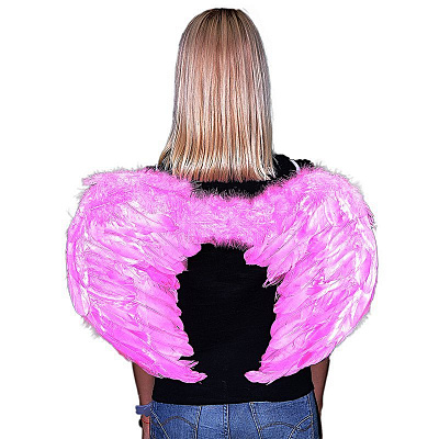 Крылья ангела розовые 60х40