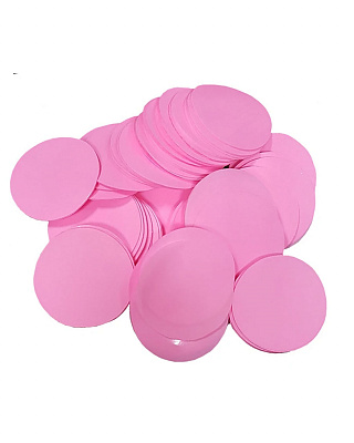Конфетті кола рожеві 50 гр 23 мм