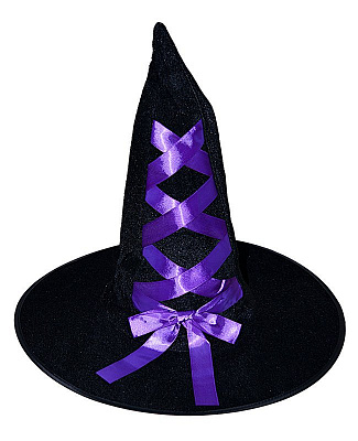 Колпак Ведьма с повязкой (фиолетовый)