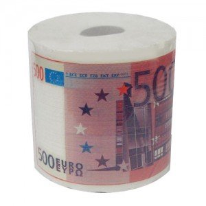 Туалетний папір 500 євро