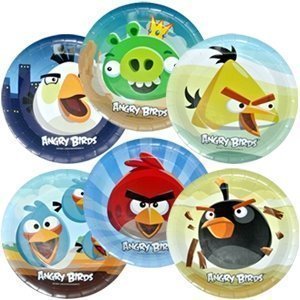 Тарелки Angry Birds