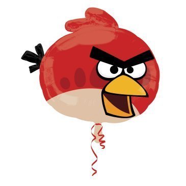 Шар фольга Angry Birds Red (фигура)