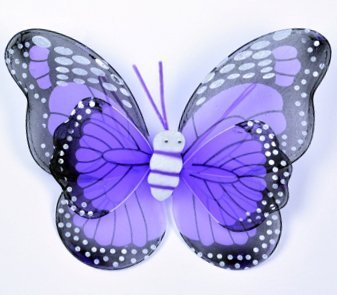 Крылья Бабочки пятнистые (фиолетовые)