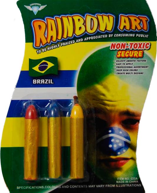 купить карандаши для грима (желтый, синий, красный) с доставкой