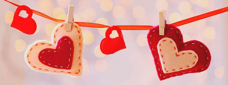 Св.Валентина - гирлянды