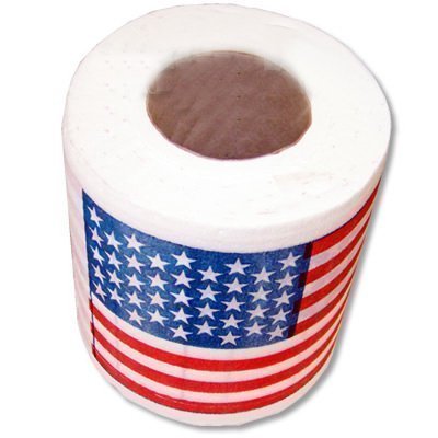 Туалетная бумага Американский флаг