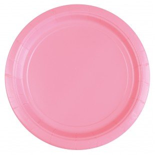 Тарілки рожеві
