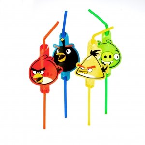 Трубочки Angry Birds 8