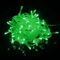 Гирлянда LED Зеленая 100