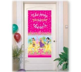Банер на двері Принцеси Дісней 