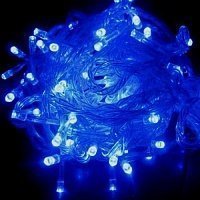 Гірлянда вулична  LED 100 (синя)