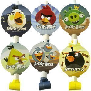 Язык-гудок Angry Birds 6 шт.