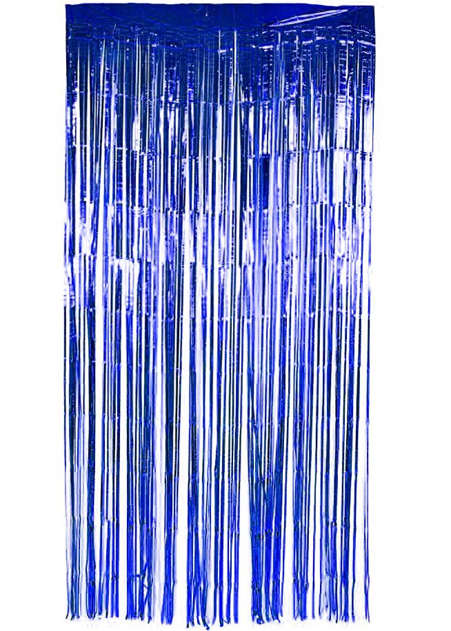 купить штора из фольги (синяя) 3х1 м с доставкой