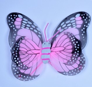 Крылья Бабочки пятнистые (розовые)