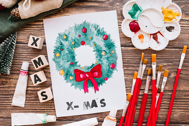 Листівки з Новим Роком своїми руками - фото 4 | 4Party