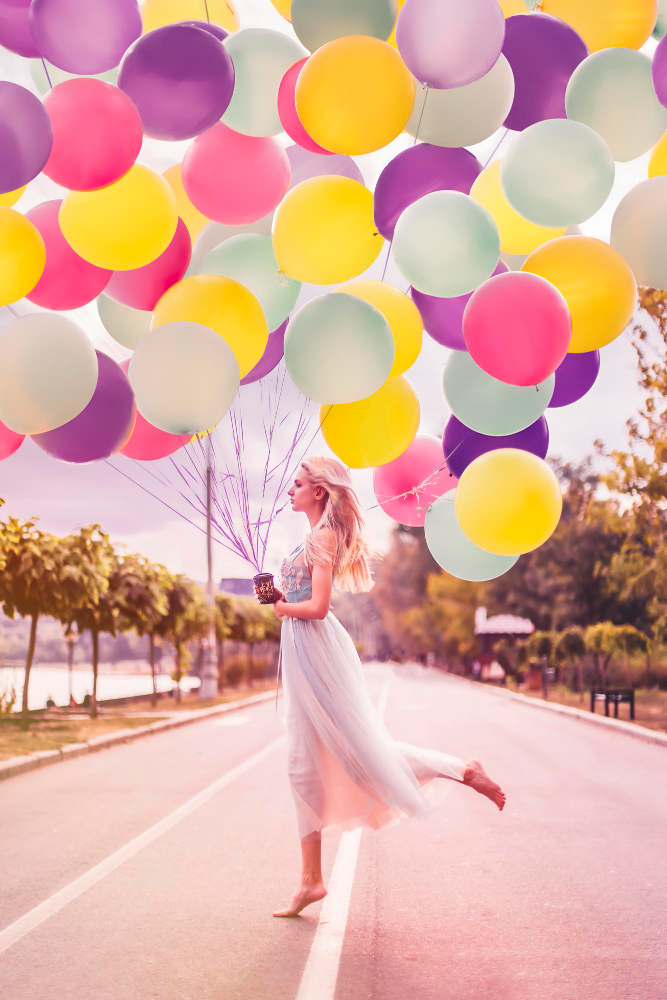 Идеи для фотосессии с воздушными шарами: как выбрать атрибуты и создать настроение - фото 6 | 4Party