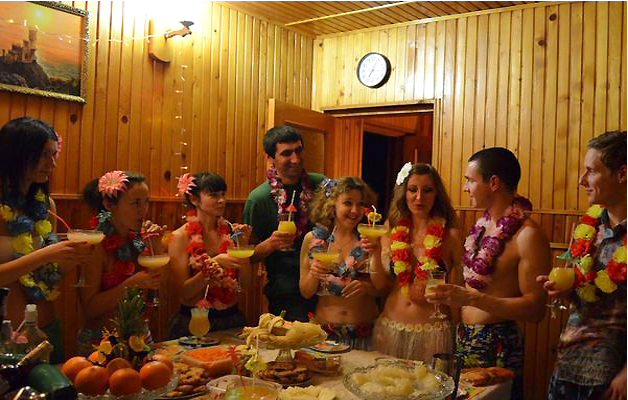 Как утроить гавайскую вечеринку в сауне - пошаговый алгоритм - фото 2 | 4Party