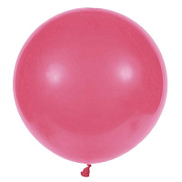 Воздушный шар 27" розовый