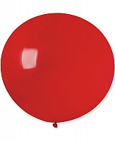 Повітряні кульки|Шары латексные|Круглі|Повітряна куля 18" пастель (червоний)