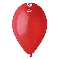 Тематические вечеринки|Гавайская вечеринка|Гавайские воздушные шары|Воздушный шар пастель красный 12"
