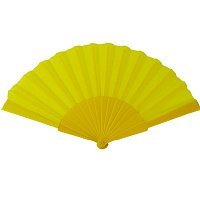 Веер ткань (желтый)