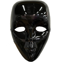 Товары для праздника|Маски карнавальные|Венецианские маски|Маска Лицо (черная)