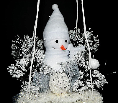 Декор новогодний Снеговик