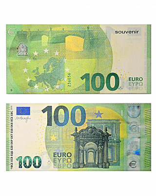 Пачка 100 евро