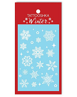 Тату мини Снежинки