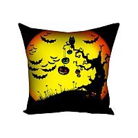 Подушка Хэллоуин Летучие мыши 25х25