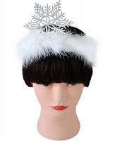 Корона-обруч Снежинка