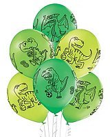Воздушный шар Динозавры 30 см Воздушный шар Динозавры 30 см
