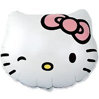 Куля фігура Голова Hello Kitty 50х52 см Куля фігура Голова Hello Kitty 50х52 см