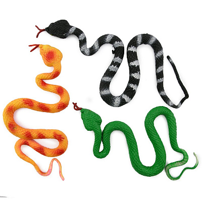 Змея резиновая 45 см