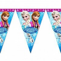 Вымпела Холодное сердце (гирлянда) 210 Вымпела Холодное сердце (гирлянда) 210