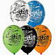 Воздушный шар 30см Граффити