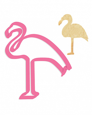 Формочка для печенья Фламинго