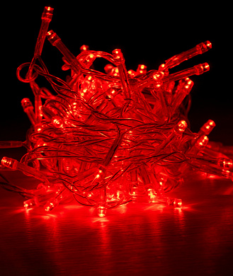 Гирлянда 100 ламп Красная - фото 1 | 4Party