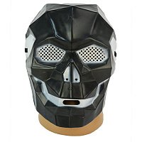 Маска Кіборг-череп чорний