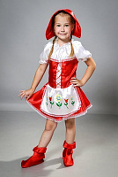 Товары для праздника|Детские карнавальные костюмы|Мультипликационные герои|Костюм Красная Шапочка (Патик),р 34