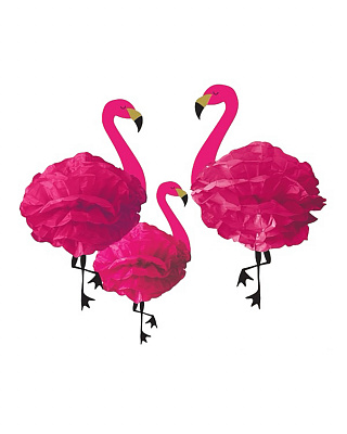 Декор подвесной Фламинго 3 шт