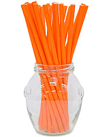 Соломинки помаранчеві 25